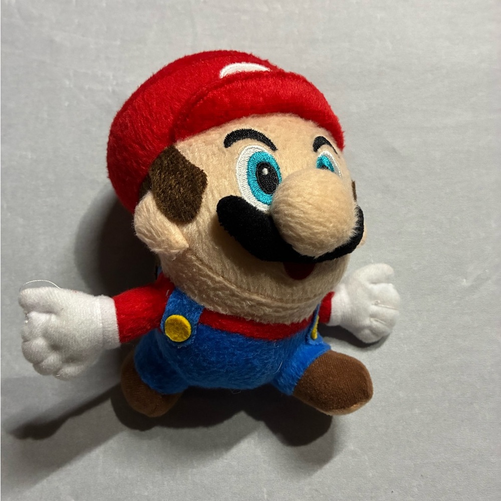 Running Super Mario Bros Nintendo Mario Plush
